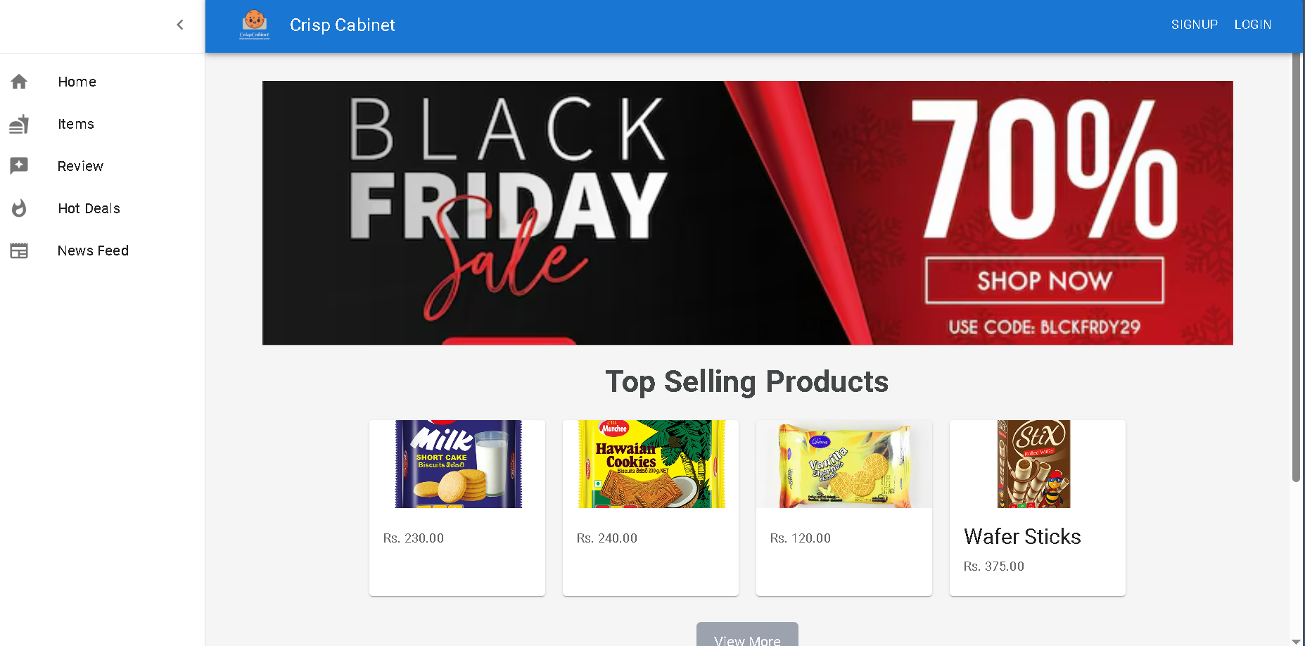 Supermarket Management System