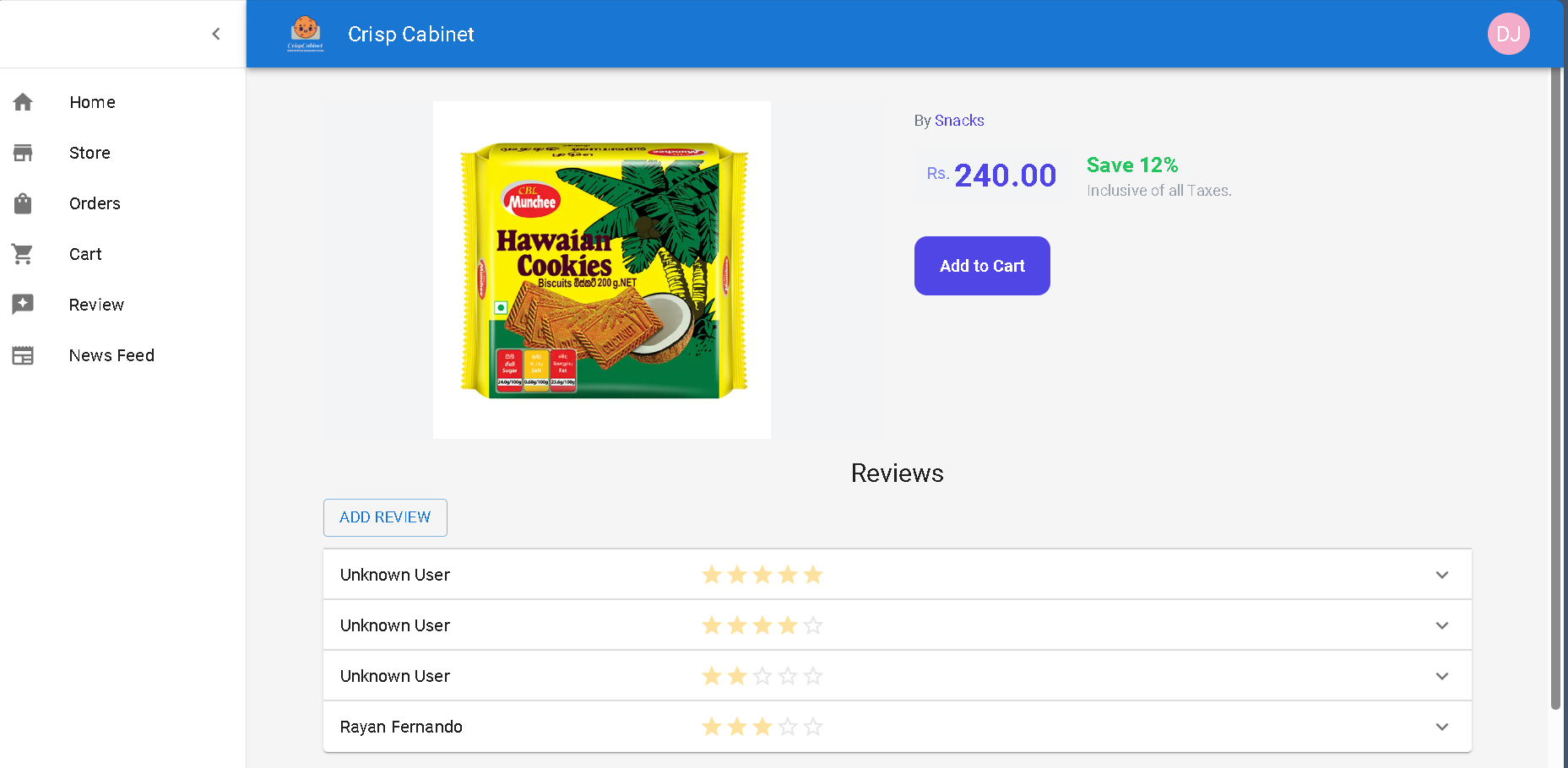 Project Screenshot 3