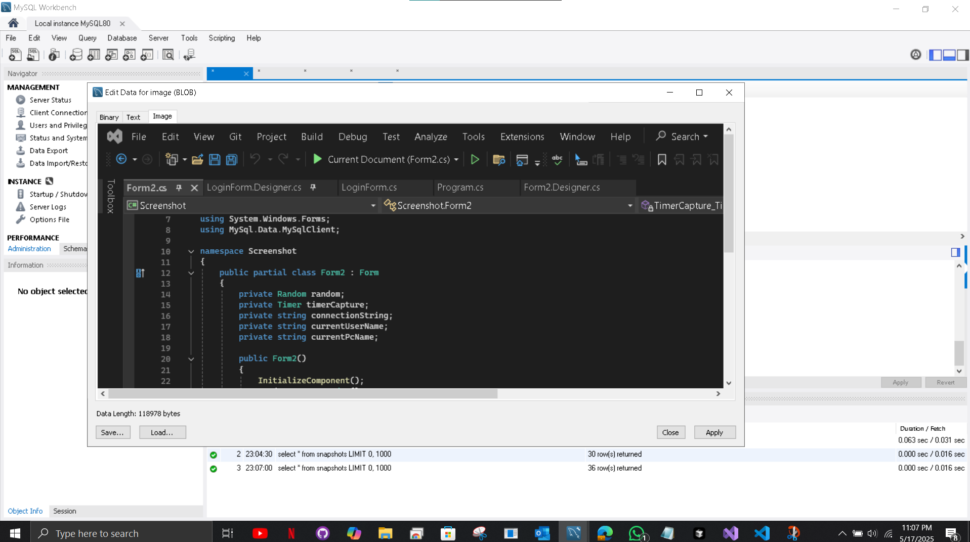 Login Interface